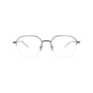 Bottega Veneta Round-Frame Metal Optical Frames Silver Mens